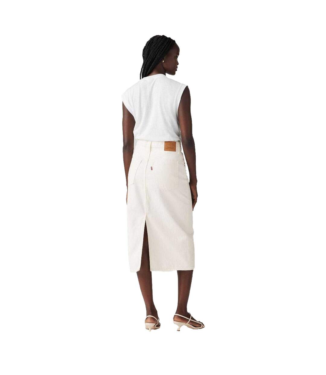 Jupe Mi-longue Snowing In Femme Neige Levis-4