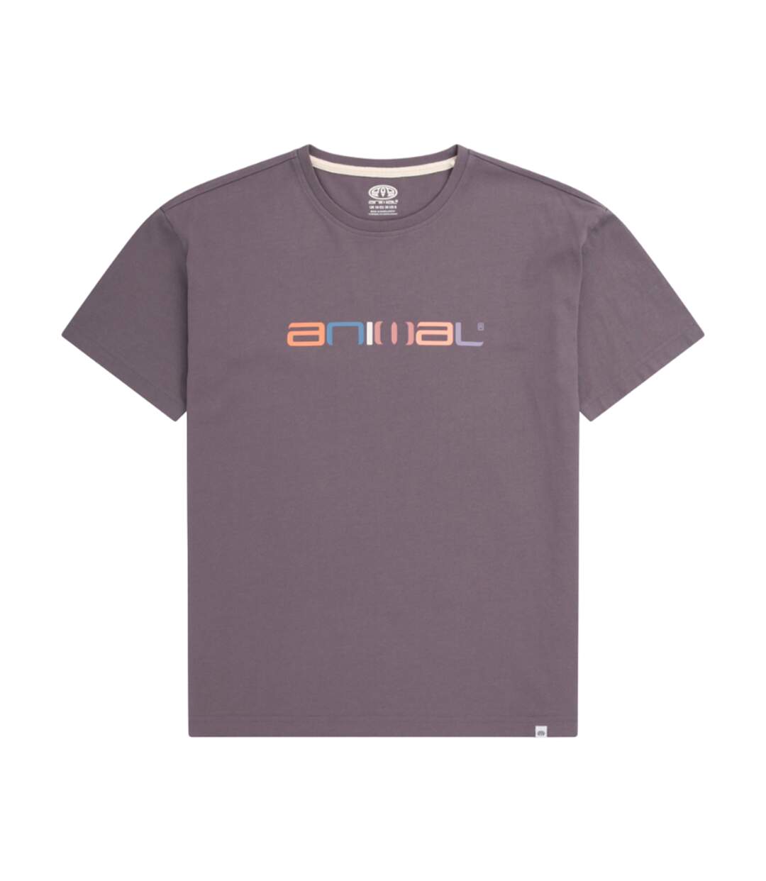 T-shirt Leena Femme Charbon Animal-1