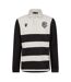 Maillot Domicile Manches Longues Barbarians 24/25 Adulte Noir Blanc Macron-1