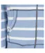 Womens/ladies Striped Full Zip Hoodie Sky Lazy Jacks-3