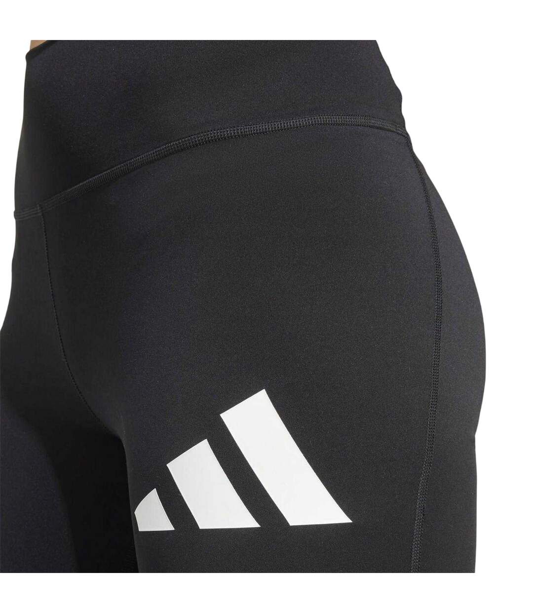 Legging Train Essentials Femme Noir Blanc Adidas-4