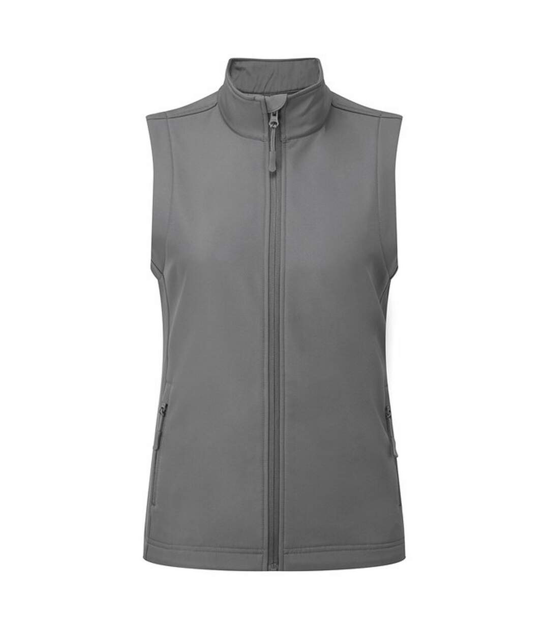 Womens/ladies Windchecker Recycled Printable Gilet Dark Grey Premier-1
