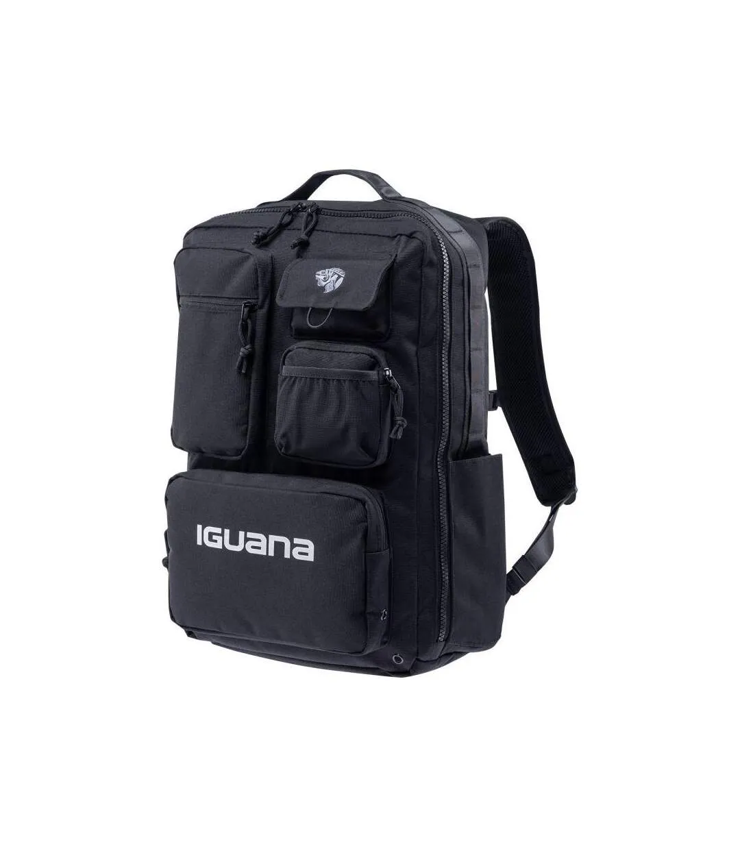 Sac À Dos Motif/style Logo Akid Taille Unique Noir Iguana-1