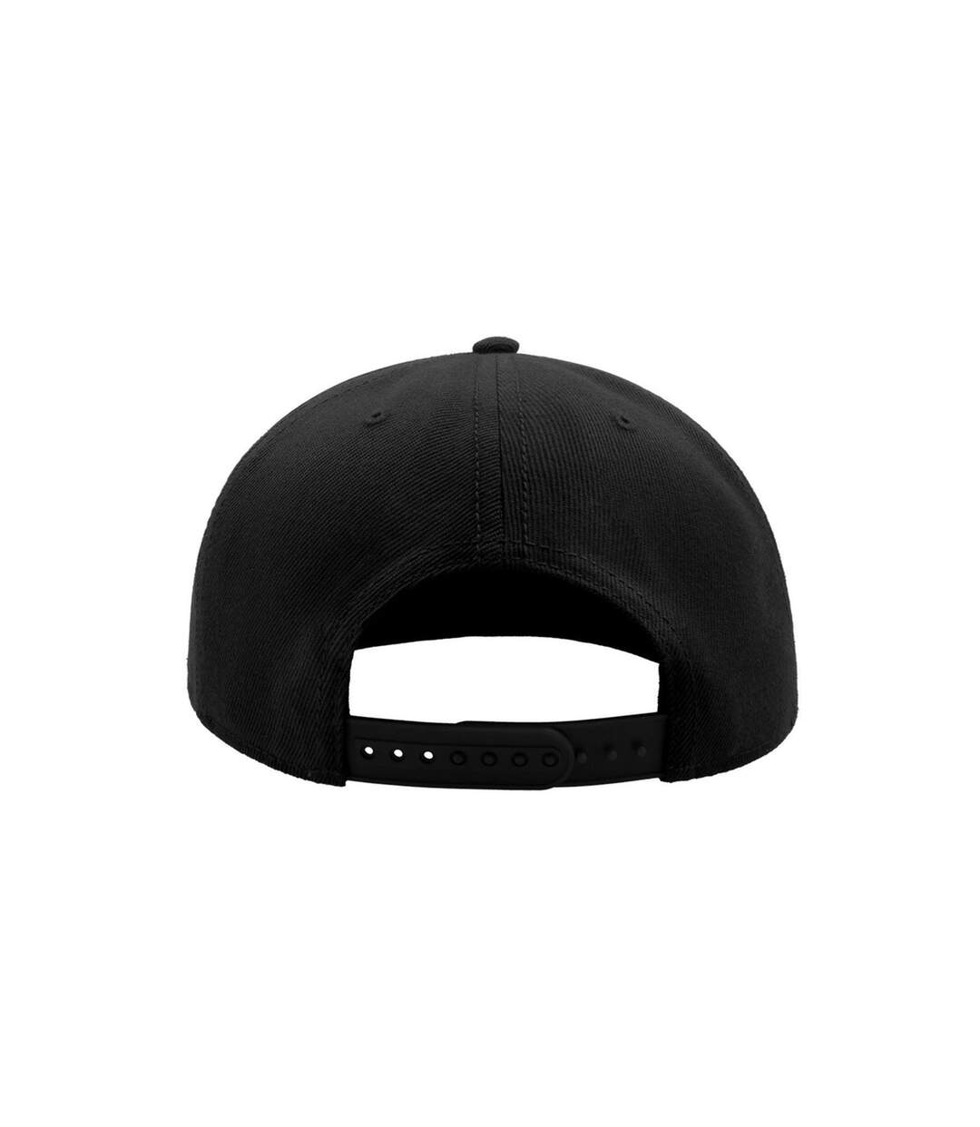 Lot de 2  casquettes avec visière plate adulte noir Atlantis-2