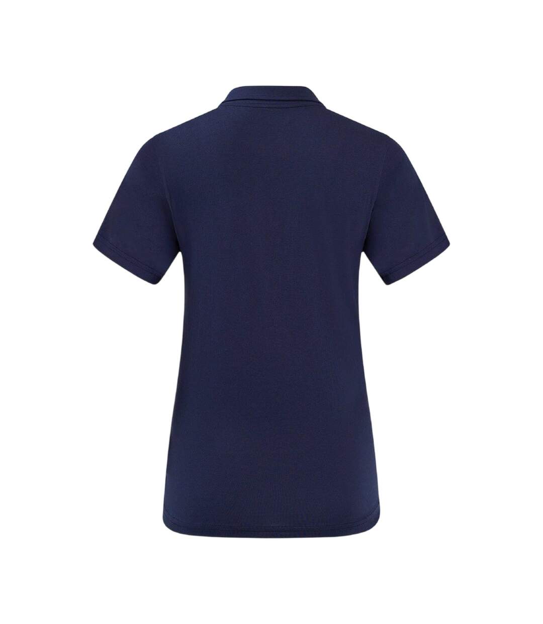 Polo Motif/style Logo Femme Bleu Violacé Castore-2