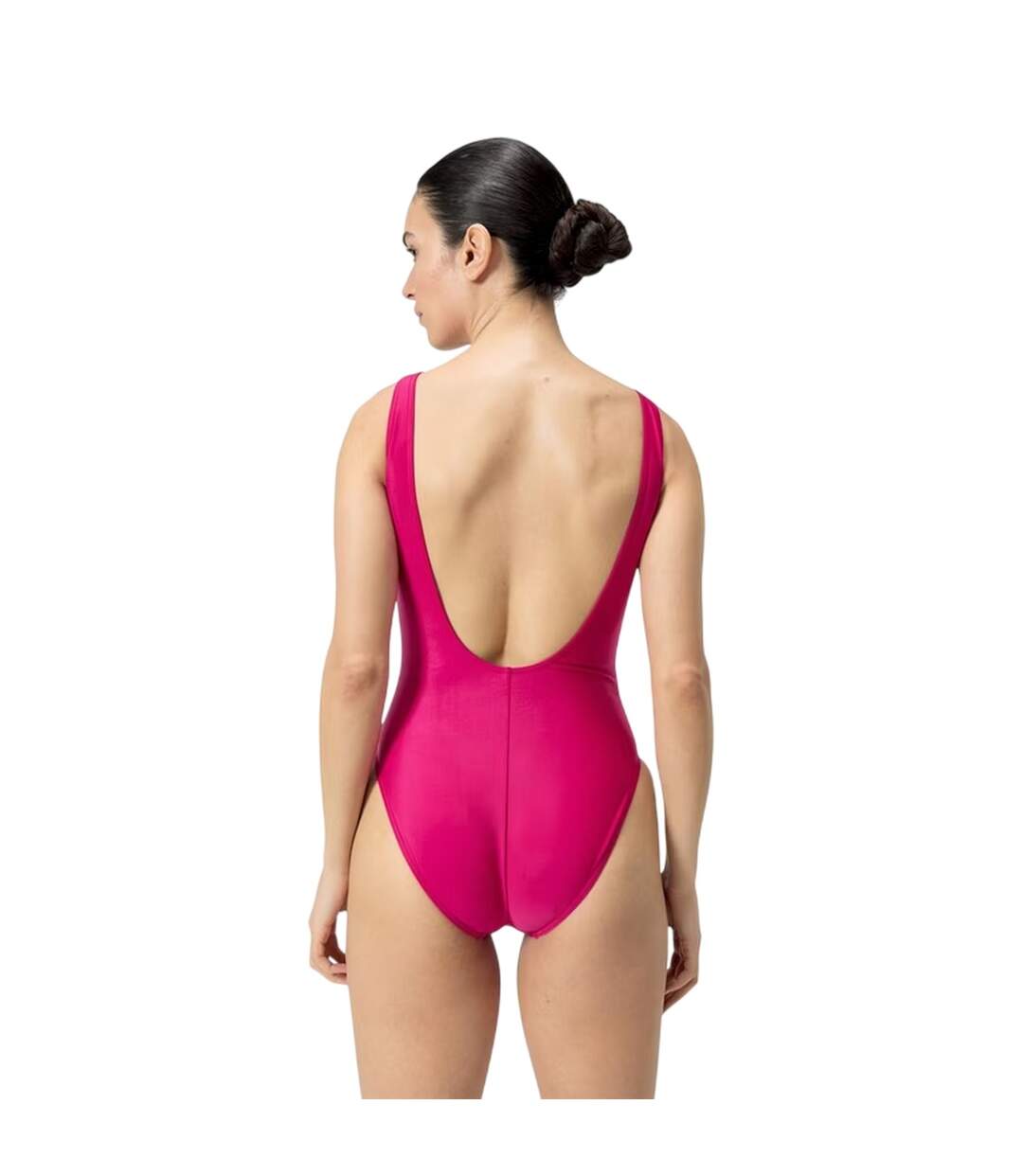 Maillot De Bain 1 Pièce Motif/style Logo Femme Violet Bleu Speedo-3