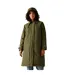 Womens/ladies Orla Kiely Mac Waterproof Jacket Military Green Blue Regatta-1