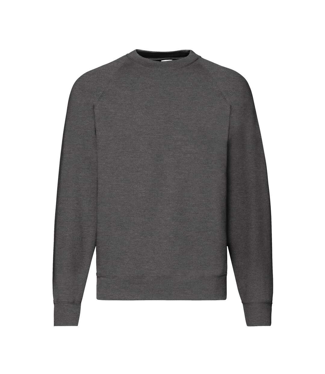 Sweat homme gris foncé chiné Fruit of the Loom