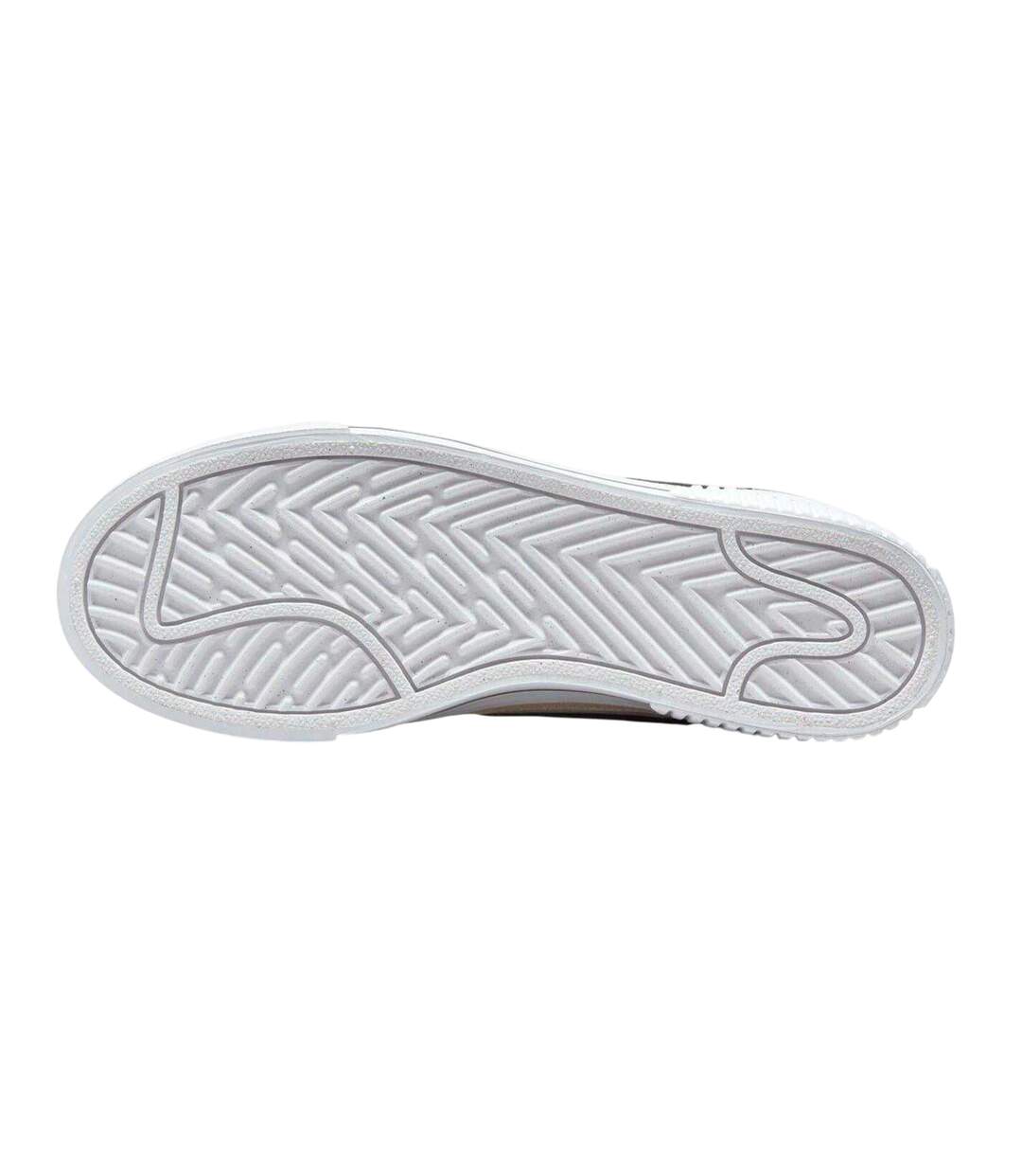 Chaussures À Plateforme Court Legacy Femme Blanc Noir Nike-4