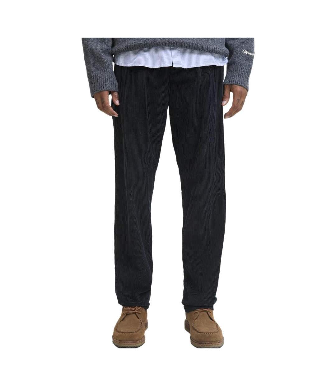 Pantalon velours marine homme jack & jones corduroy-1