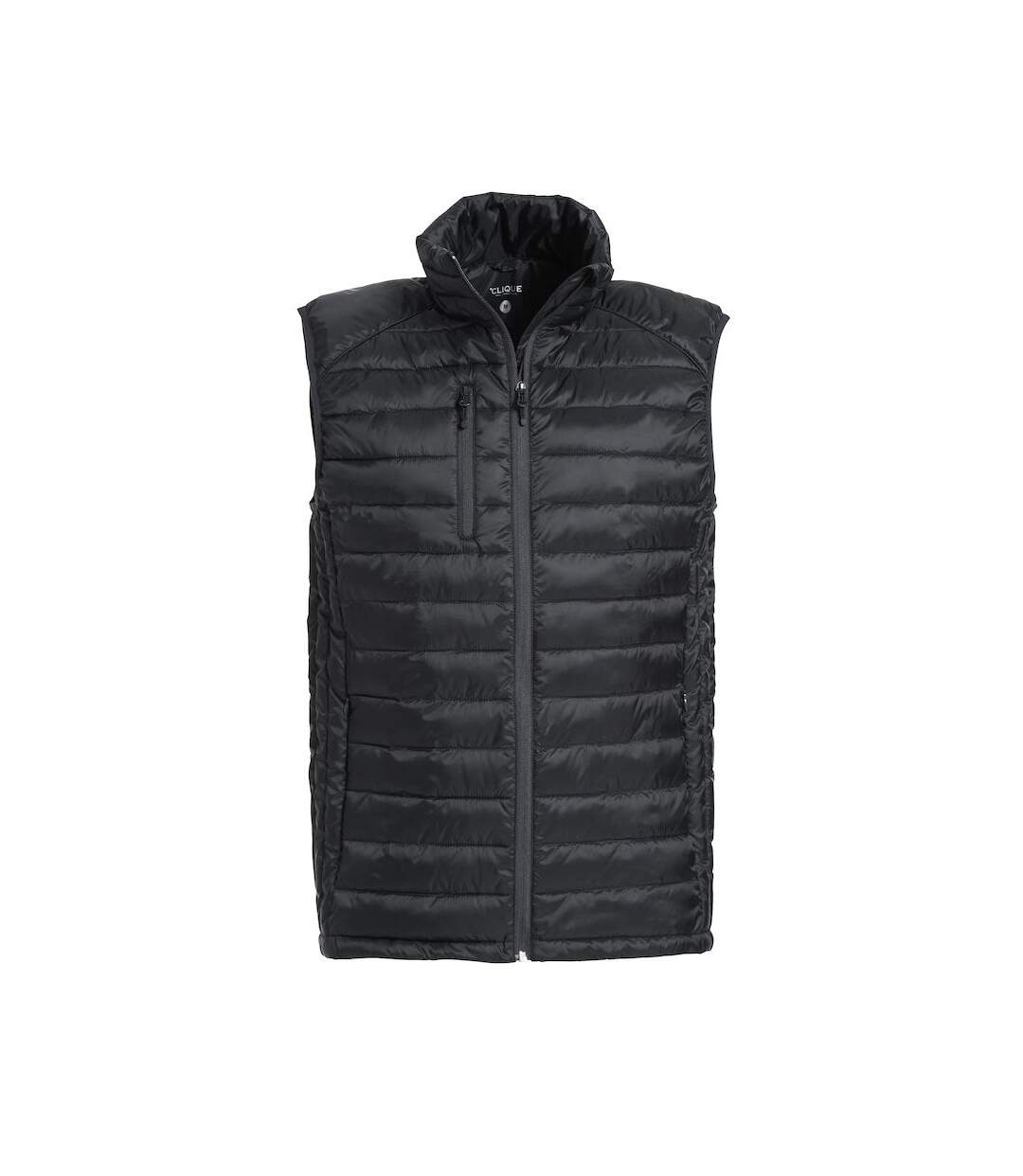 Mens Hudson Gilet Black Clique-1