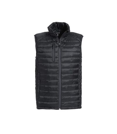 Mens Hudson Gilet Black Clique