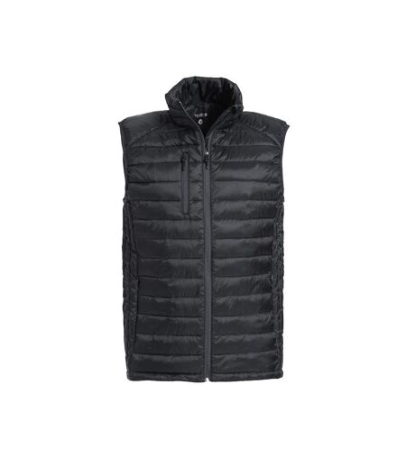 Mens Hudson Gilet Black Clique