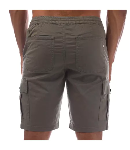 Short À Poches Crane Homme Vert Farah