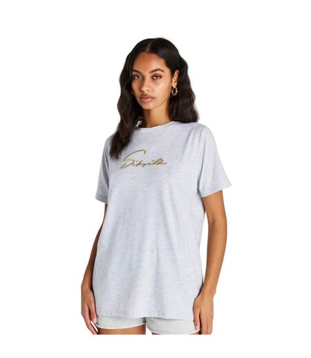T-shirt femme blanc SikSilk