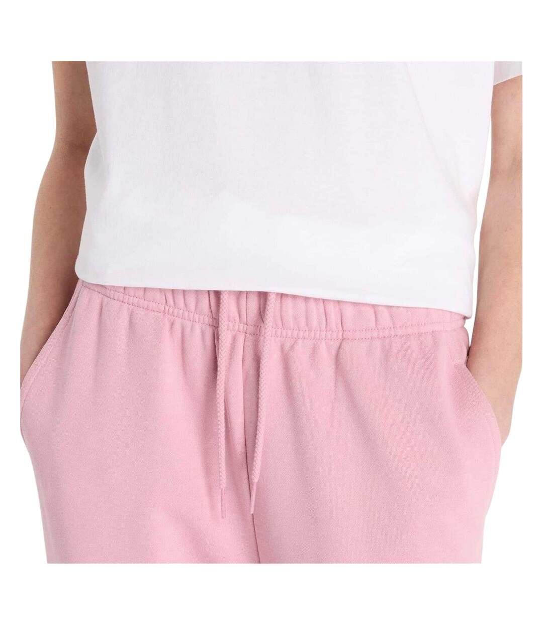 Womens/ladies Relaxed Fit Joggers Pink New Balance-3