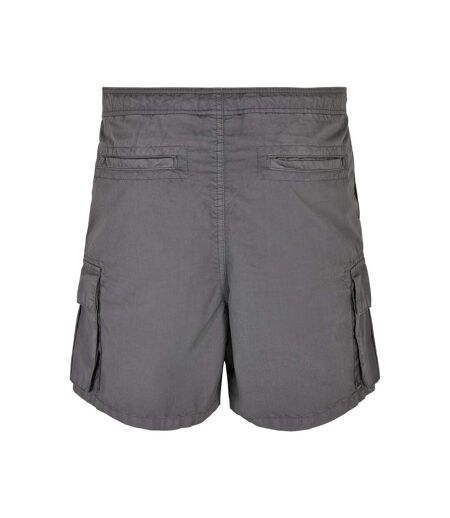 Short À Poches Femme Gris Foncé Urban Classics