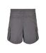 Short À Poches Femme Gris Foncé Urban Classics-2