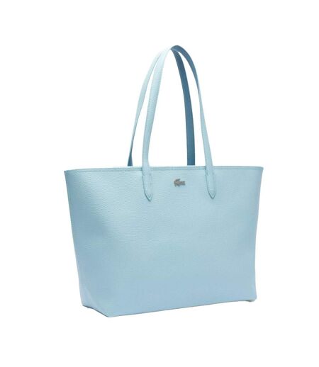 Sac cabas bleu clair femme lacoste forget