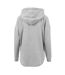 Sweat À Capuche Femme Gris Build Your Brand-2