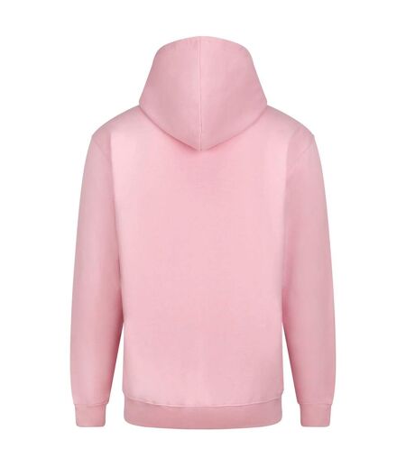 Veste À Capuche Motif/style Uni Homme Rose Clair Awdis