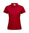 Tee Jays Womens/Ladies Luxury Stretch Polo Shirt (Red)
