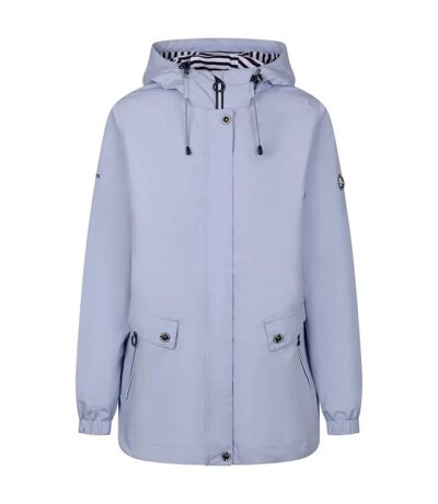 Veste imperméable flourish femme bleu glacier Trespass