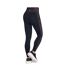 Womens/ladies Go Walk Cheetah Print Leggings Black Skechers-2