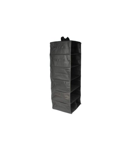 Rangement Compartimenté Dressing 90cm Noir