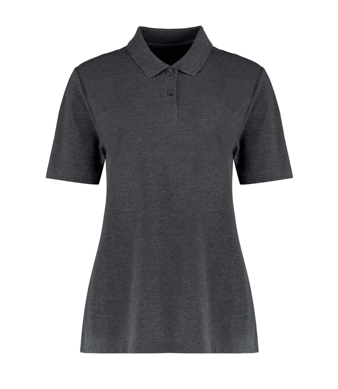 Polo workforce femme gris foncé chiné Kustom Kit