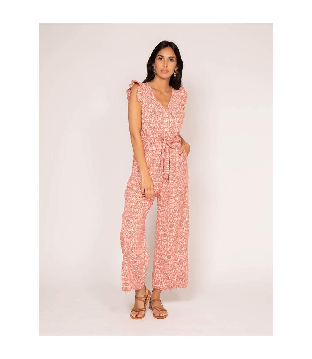 Combi pantalon motifs EDWINE - Dona X Lisa-1