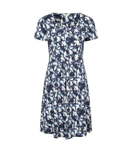 Womens/ladies abstract uv dress indigo Mountain Warehouse