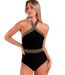 Maillot de bain 1 pièce dos nu croisé Luxe Swim Admas-1