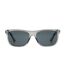 Mens charlton rectangular sunglasses one size gunmetal Weird Fish-1