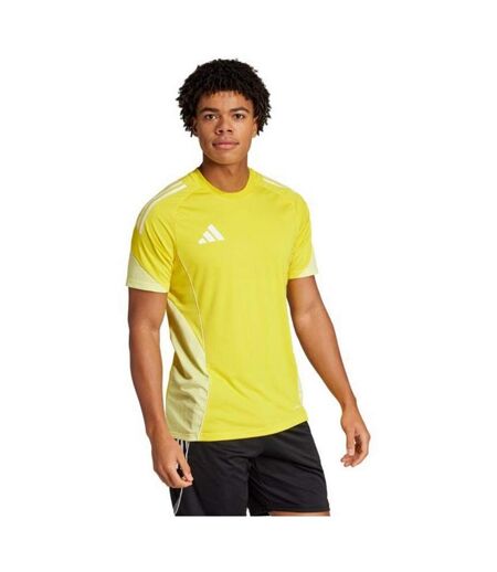 Maillot Entraînement Tiro Competition Homme Jaune Adidas