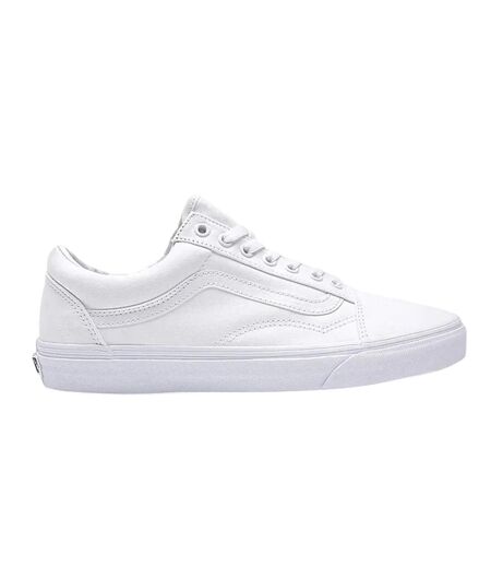Chaussures Old Skool Homme Vrai Blanc Vans