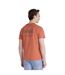 T-shirt Motif/style Imprimé Au Dos Jacob Homme Orange Vif Animal-3