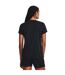 T-shirt Entraînement Challenger Femme Noir Blanc Under Armour-3