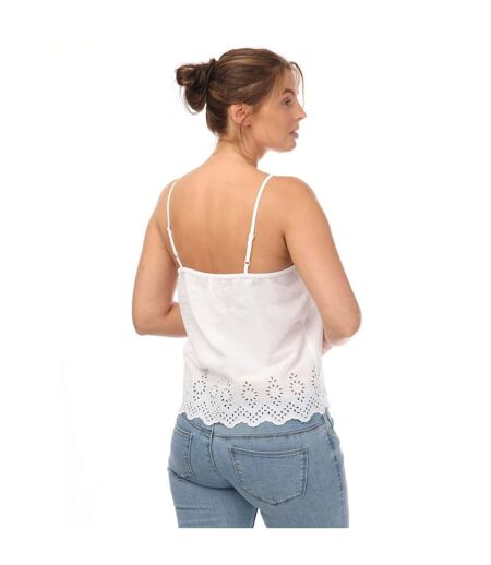 Débardeur lou life femme blanc Only
