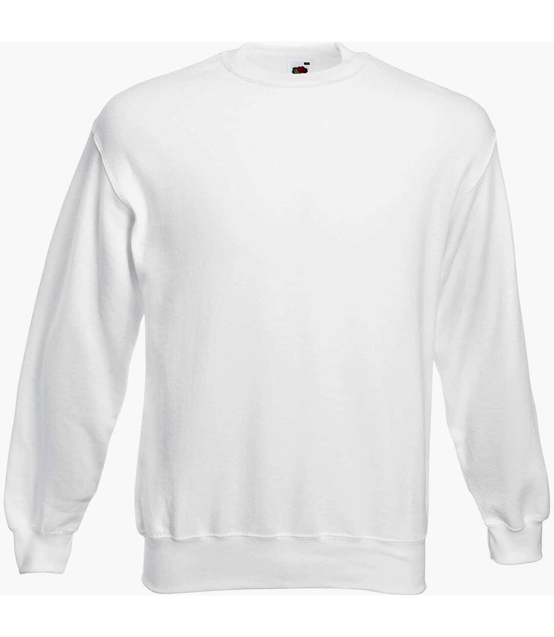 Sweat classic homme blanc Fruit of the Loom-1