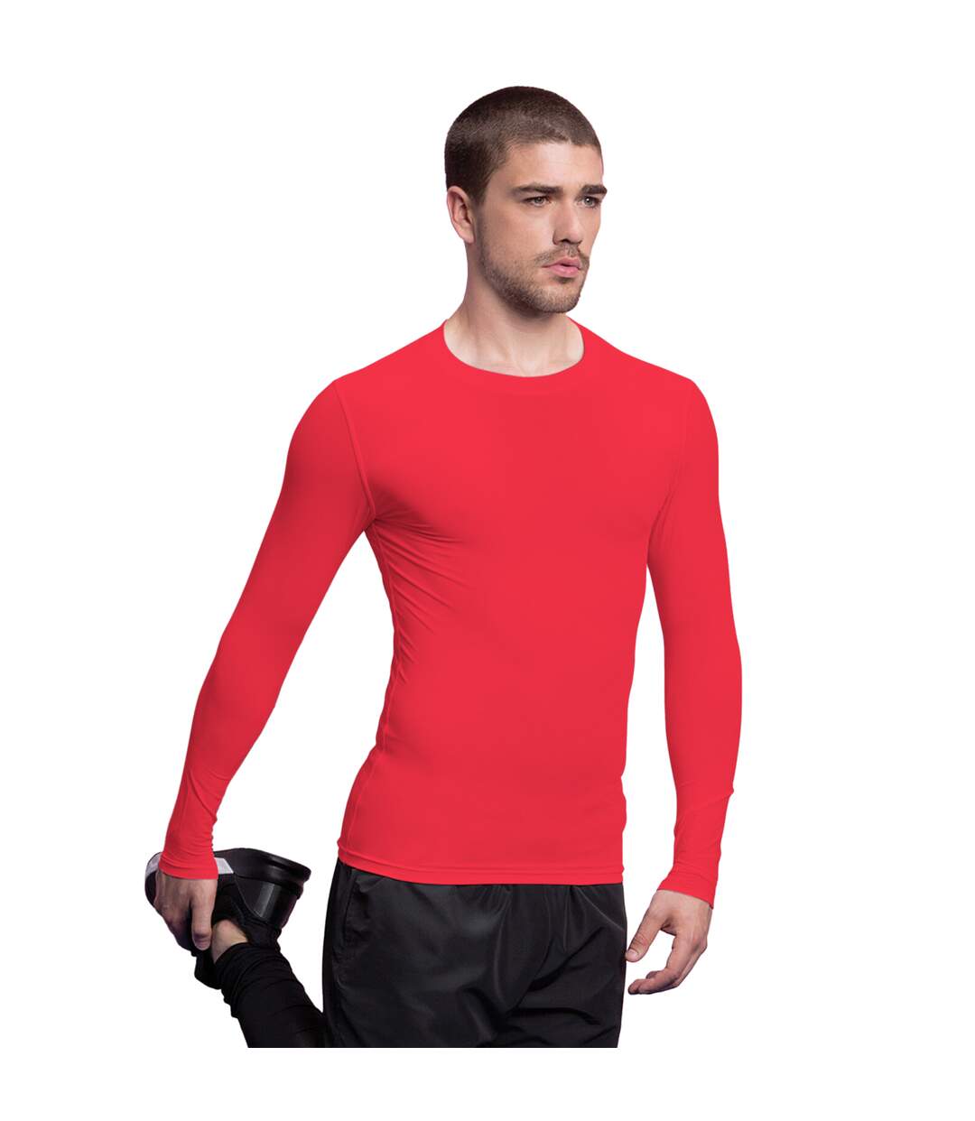 Gamegear® Mens Warmtex® Long Sleeved Base Layer / Mens Sportswear (Red) - UTBC438-3