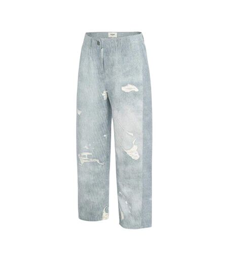 Jean Motif/style Usé Femme Bleu Firetrap