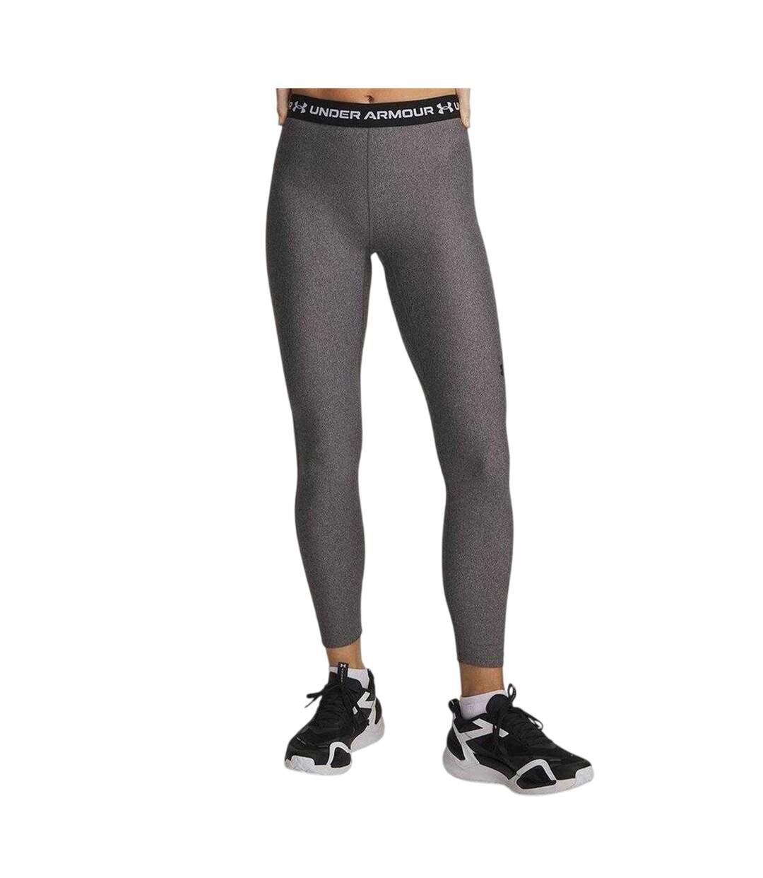 Legging Heatgear Femme Anthracite Noir Under Armour-1