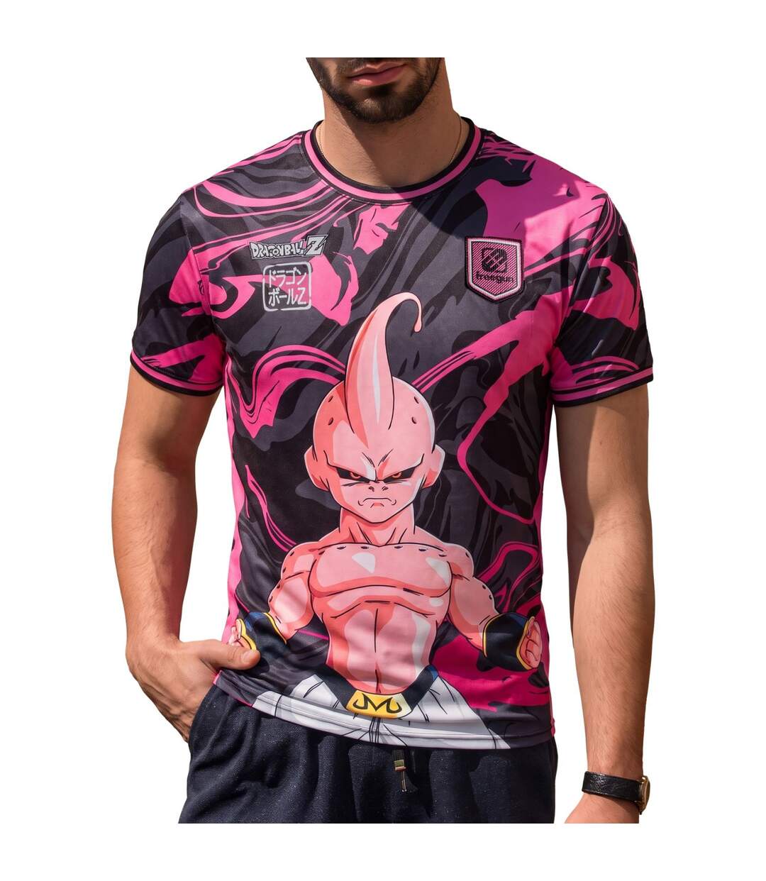 T-shirt homme Dragon Ball Z Buu Freegun-3