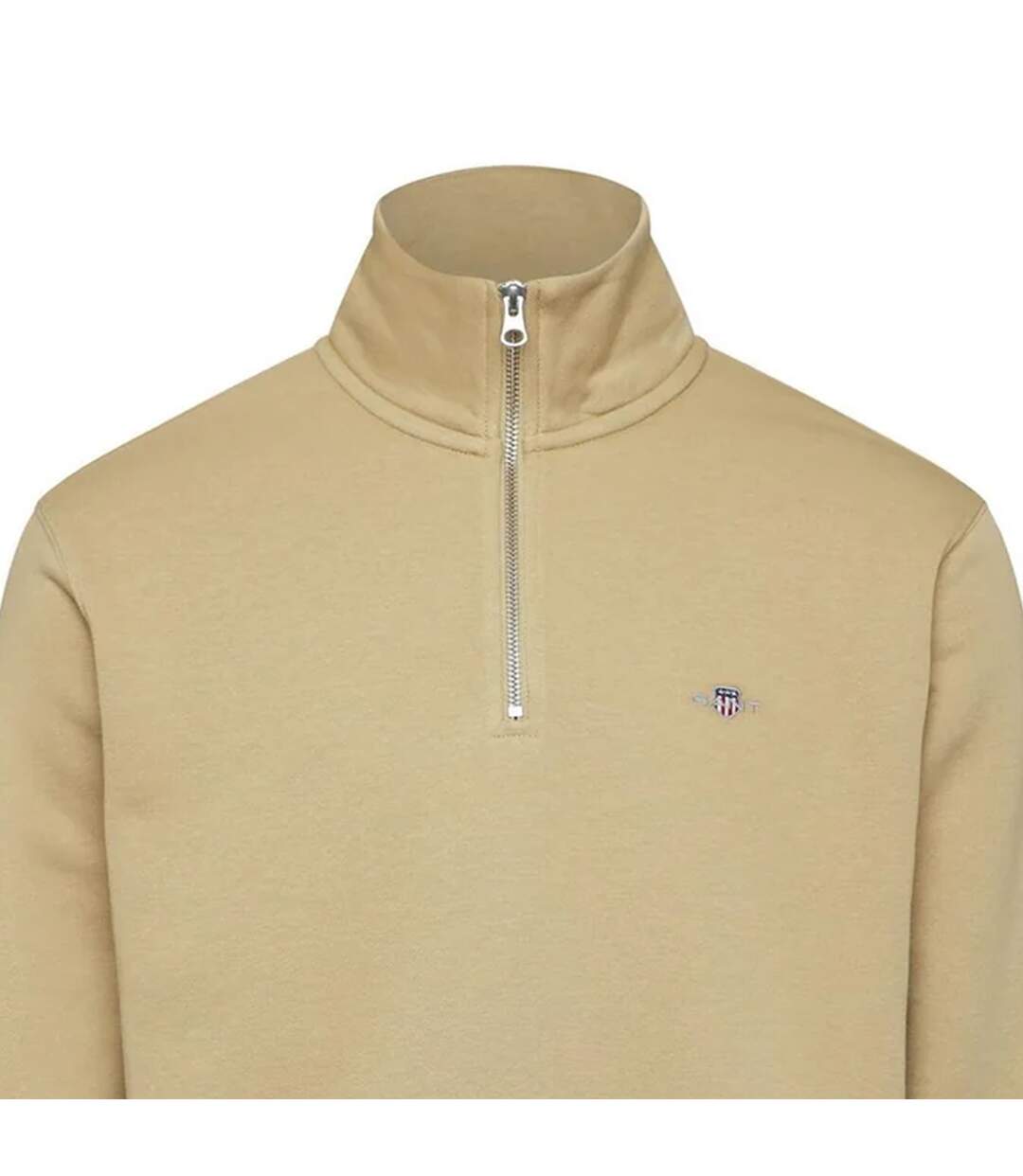Mens Shield Regular Sweatshirt Beige Gant-3