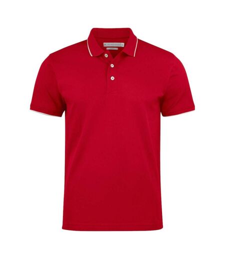 Polo Greenville Homme Rouge James Harvest