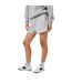 Womens/ladies Slouchy Sweat Shorts Grey Marl Jack Wills-4