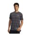 Mens Velociti Performance Gym T-shirt Castle Rock Grey Under Armour-1