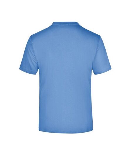 T-shirt Medium Adulte Turquoise Pâle James And Nicholson