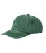 Casquette De Baseball Motif/style Rétro Relaxed Vert Bouteille Beechfield-2